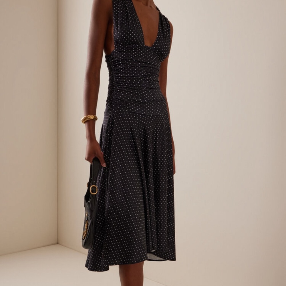 Fait Par Foutch Charlotte Polka Dot Dress